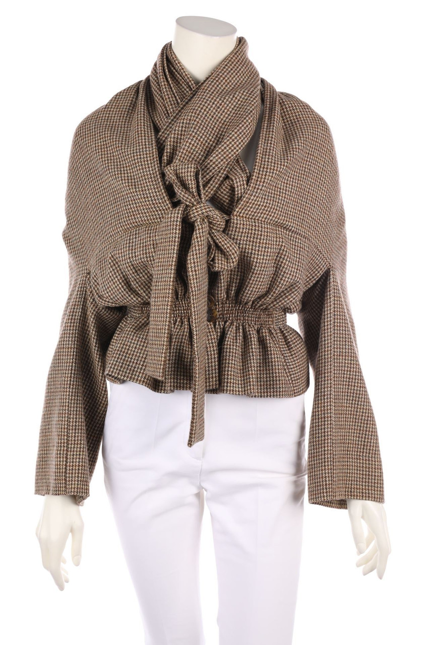 bernhard willhelm - Wool-Blazer with Draping - M