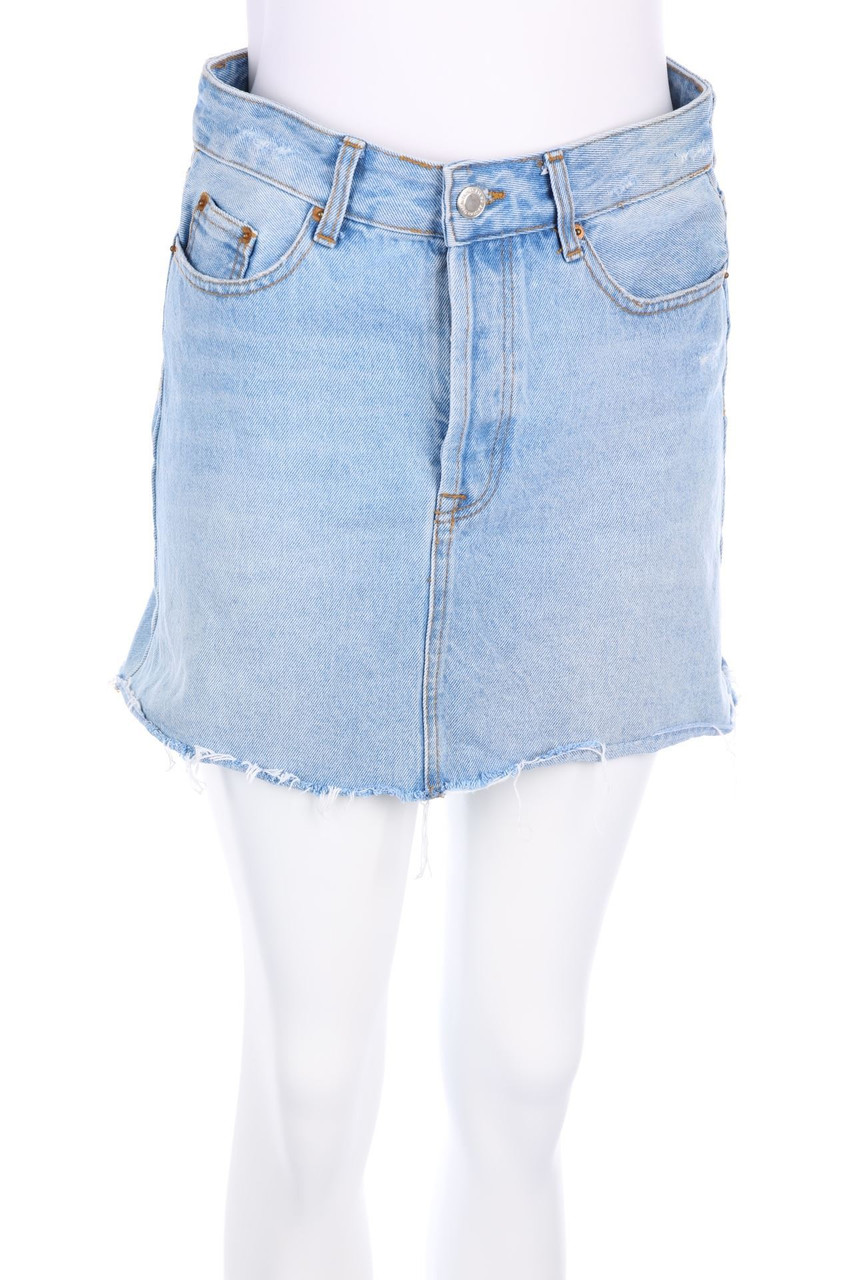 Bershka - Denim Mini Skirt - D 36