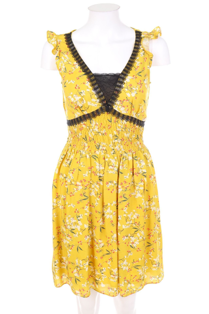 NAF NAF - Minikleid mit Blumen-Print - D 32