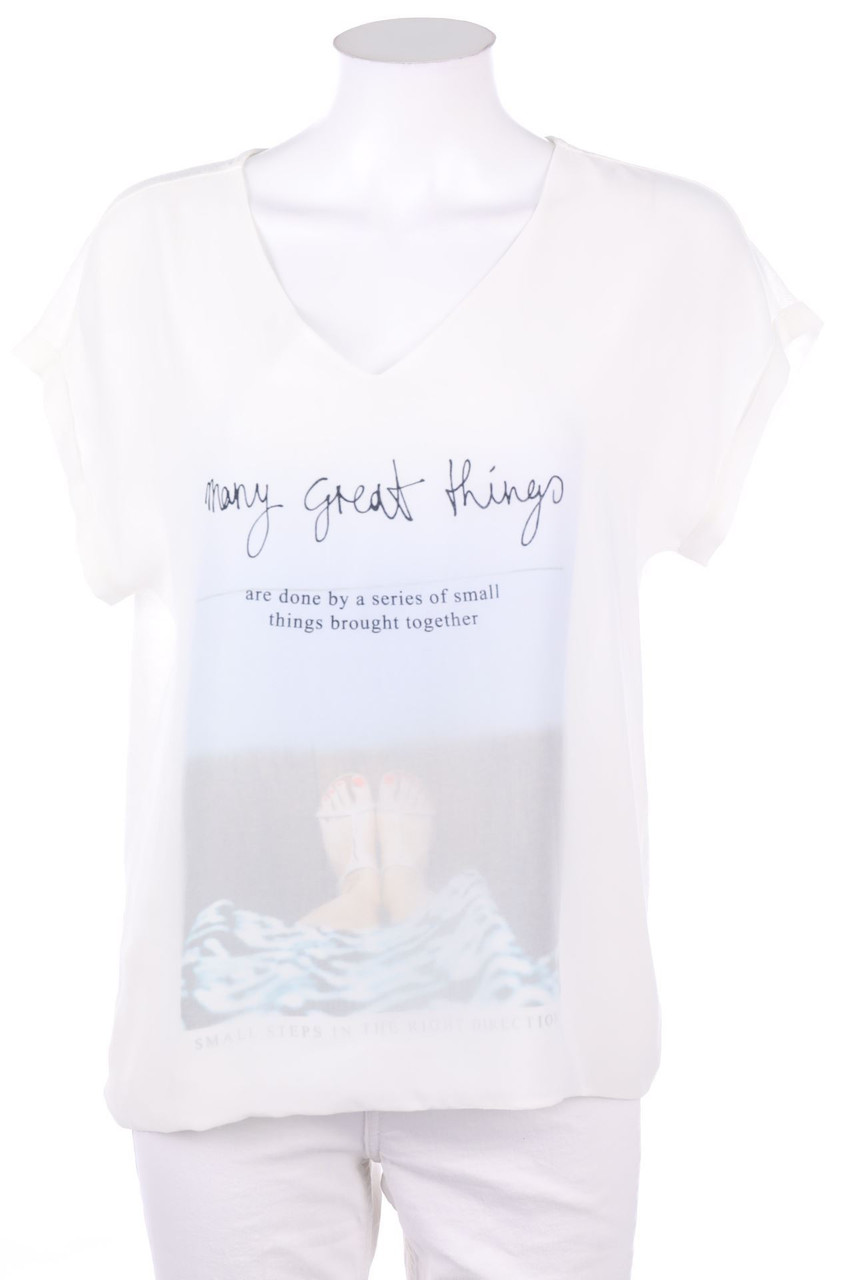 s.Oliver - Shortsleeve-Shirt with Photo Print - D 36