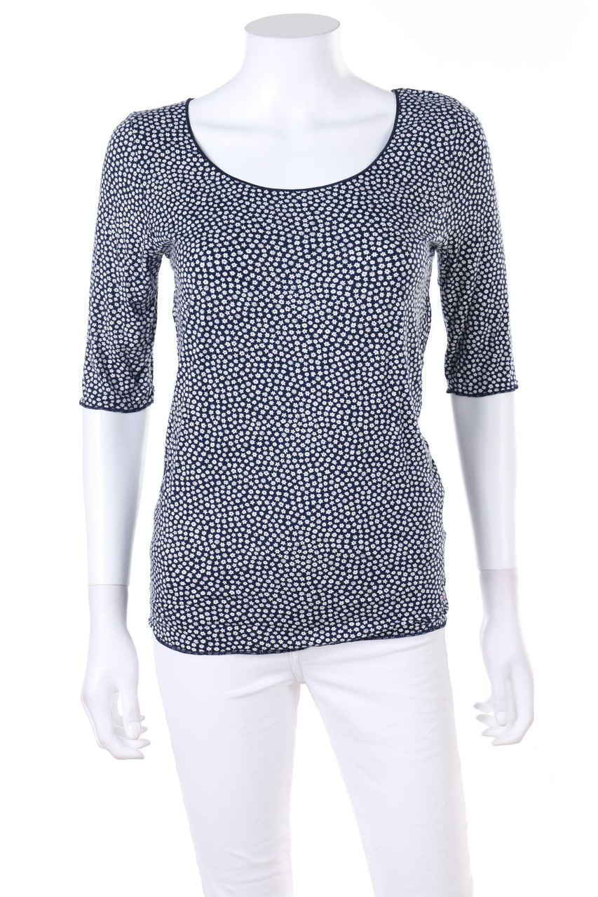 TOMMY HILFIGER - 3/4-Arm-Shirt mit Blumen-Print - S