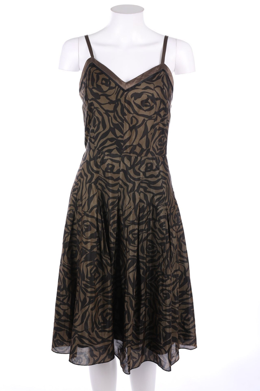 JACOB - Cocktail Dress, Silk-blend with Print - XL