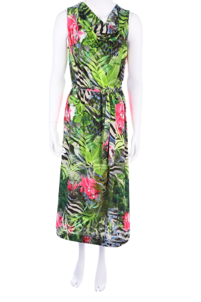 No Label - Maxi Dress with Cowl Neck - M