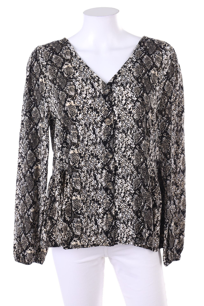 CLOCKHOUSE by C&A - Bluse mit Animal-Print - D 42