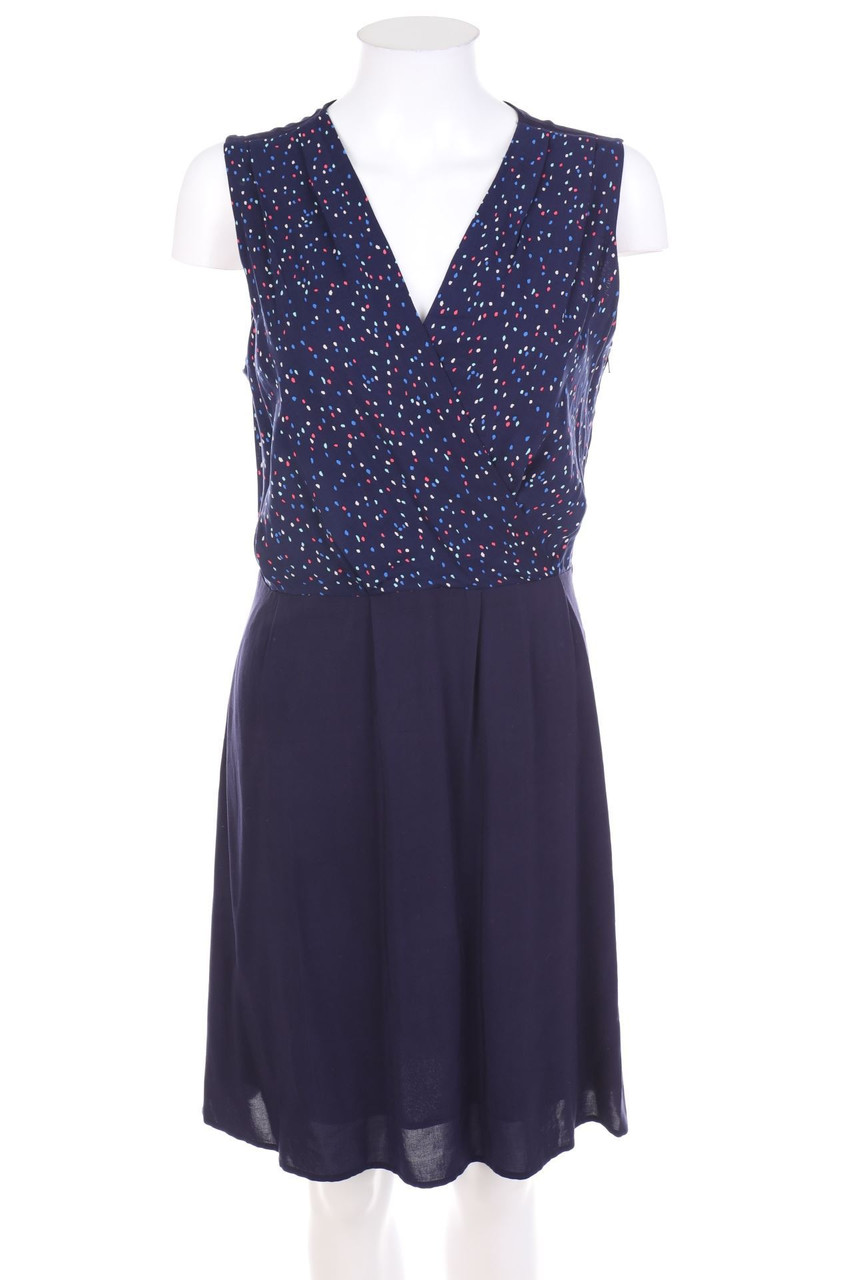 NAF NAF - Print-Kleid mit tiefem Rückenausschnitt - D 36