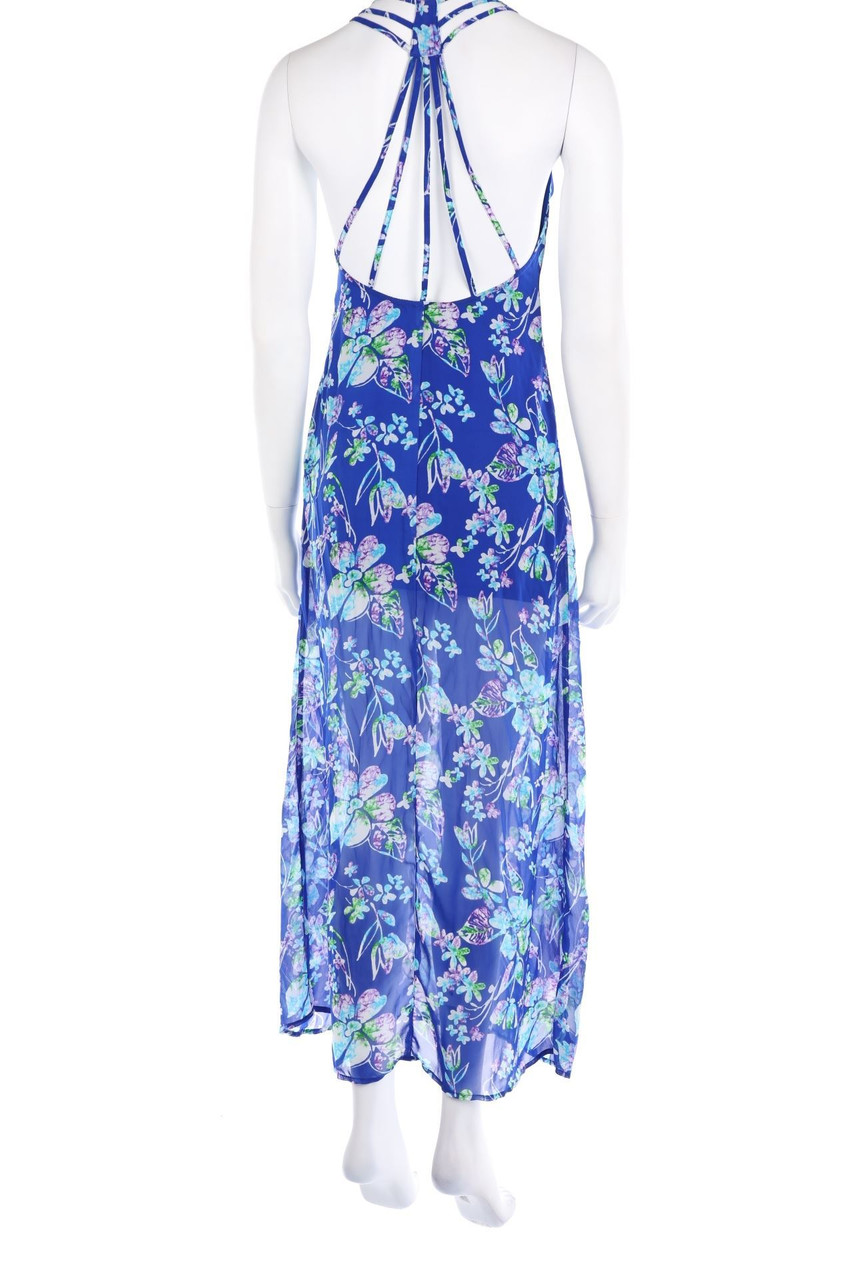 FOREVER 21 - Maxi-Kleid mit Blumen-Print - S