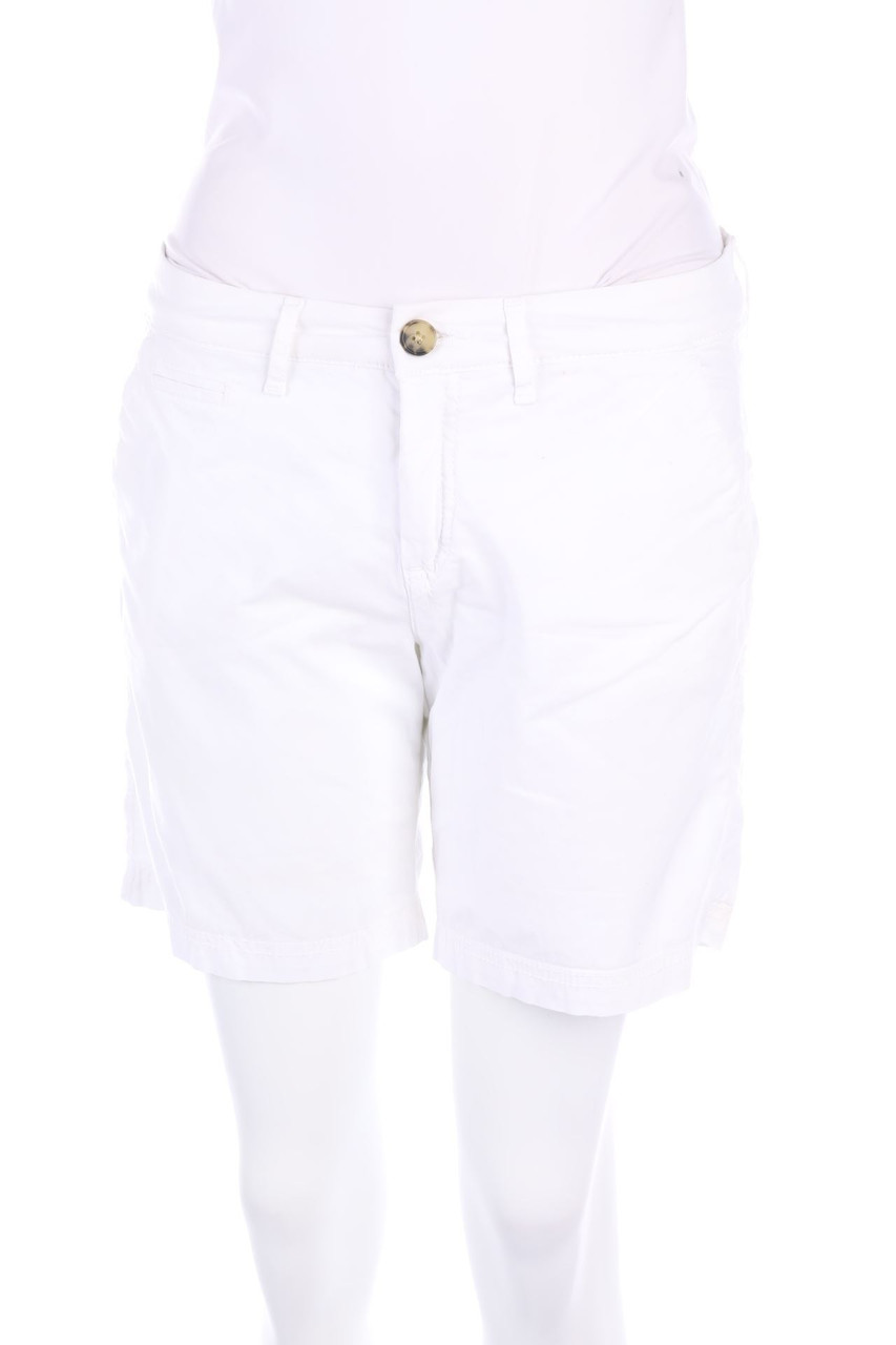 TOMMY HILFIGER - Bermuda-Shorts mit Logo-Plakette - D 36