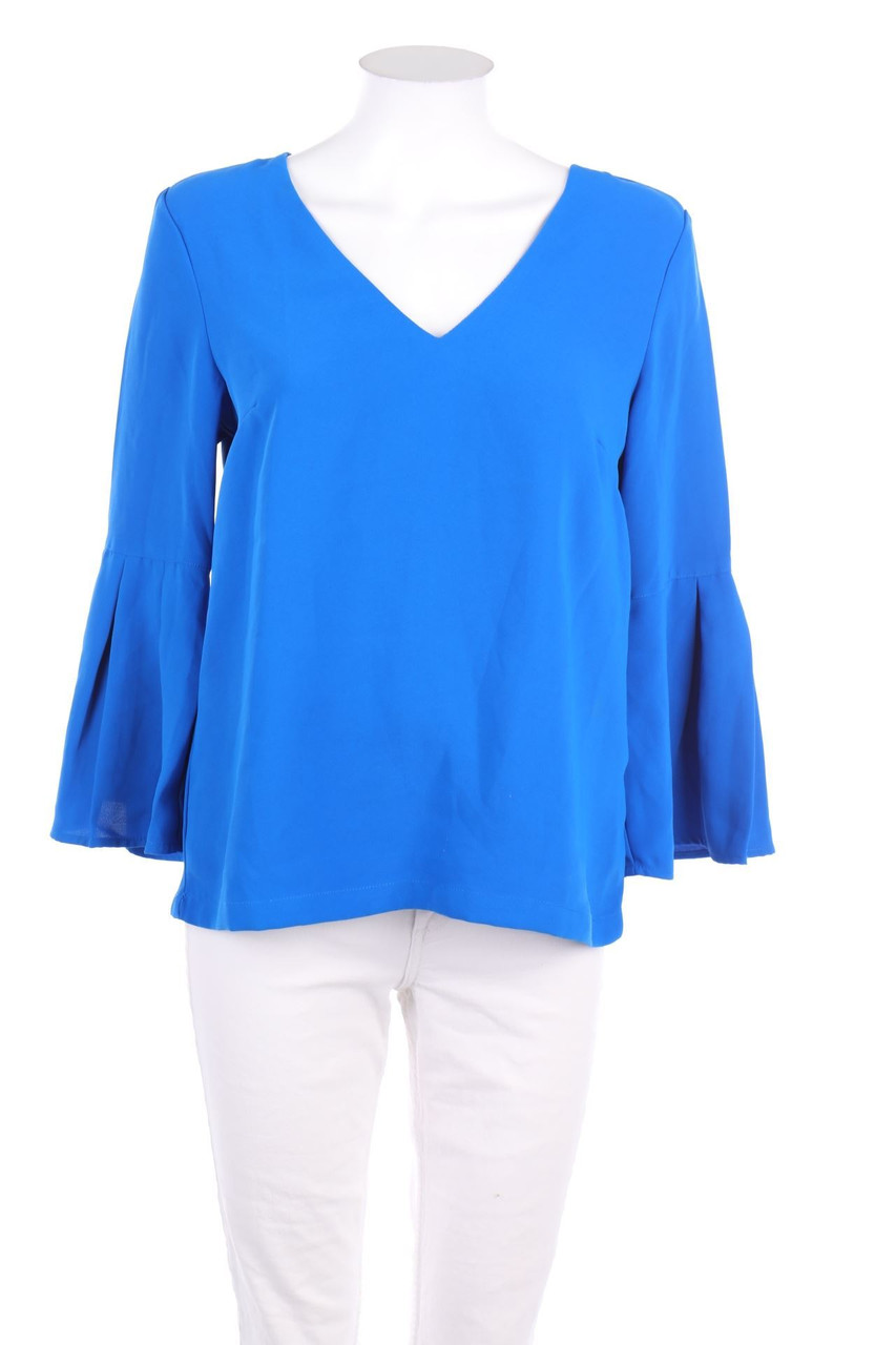 H&M - Bluse mit Trompetenärmeln - D 36