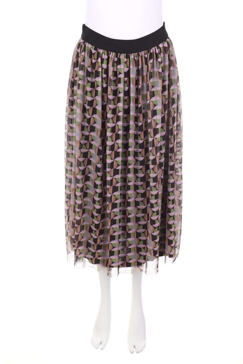 MORE & MORE - Midi Skirt with Pattern - D 34