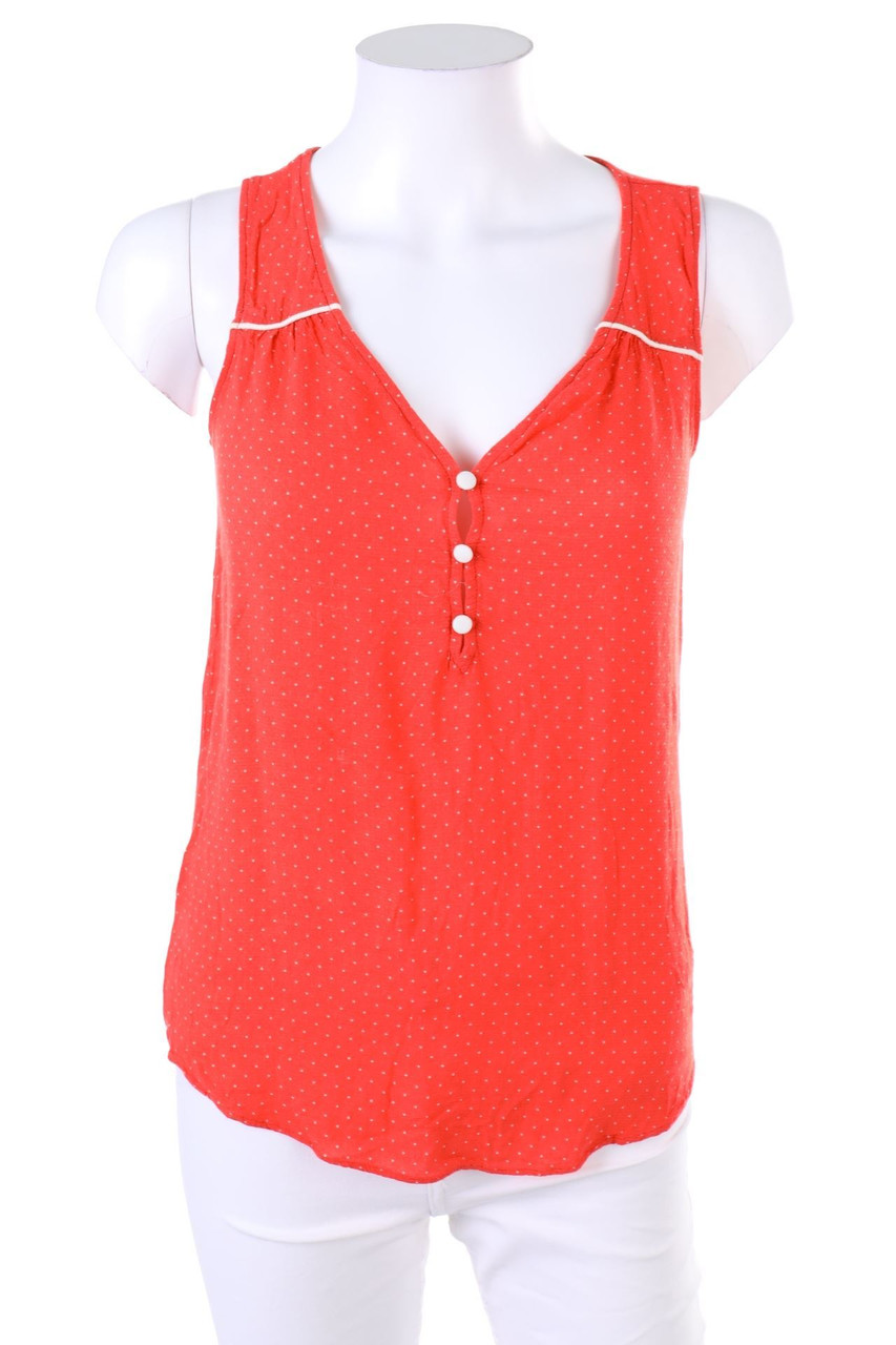 NAF NAF - Blusentop mit Pünktchen - D 36