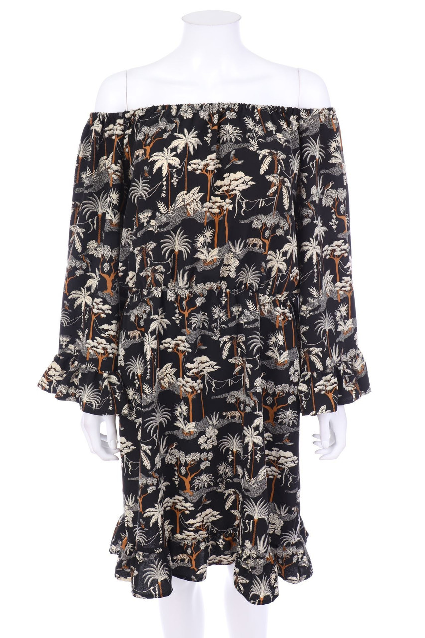 No Label - Carmen-Mini Dress with Print - M