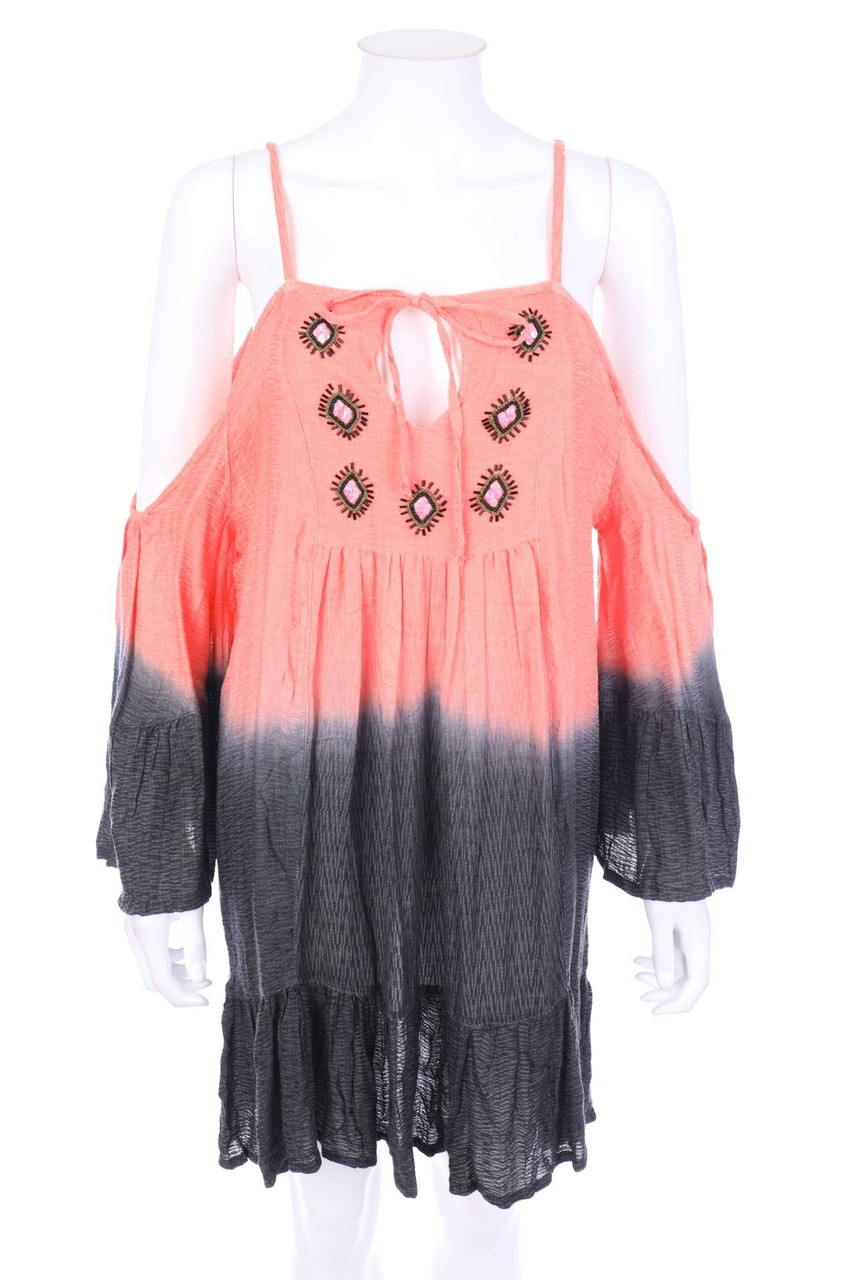 SOUTH BEACH - Tunic Dress with Applications - M