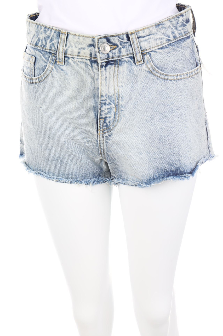 TALLY WEiJL - Jeans Shorts with Logo Buttons - D 38