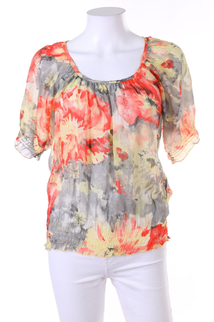 orsay - Shortsleeve Blouse with Print - XS