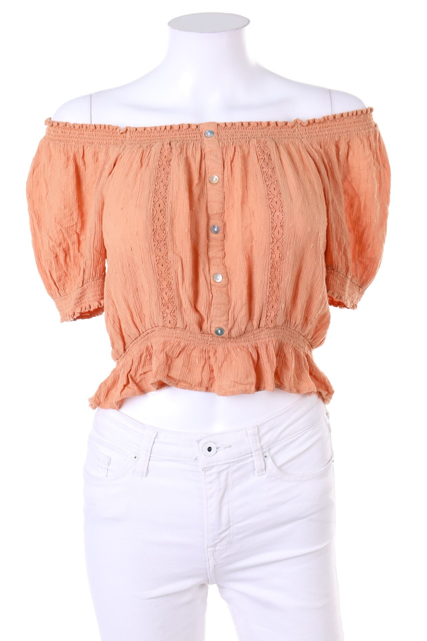 No Label - Boho-Off-the-shoulder blouse - XS