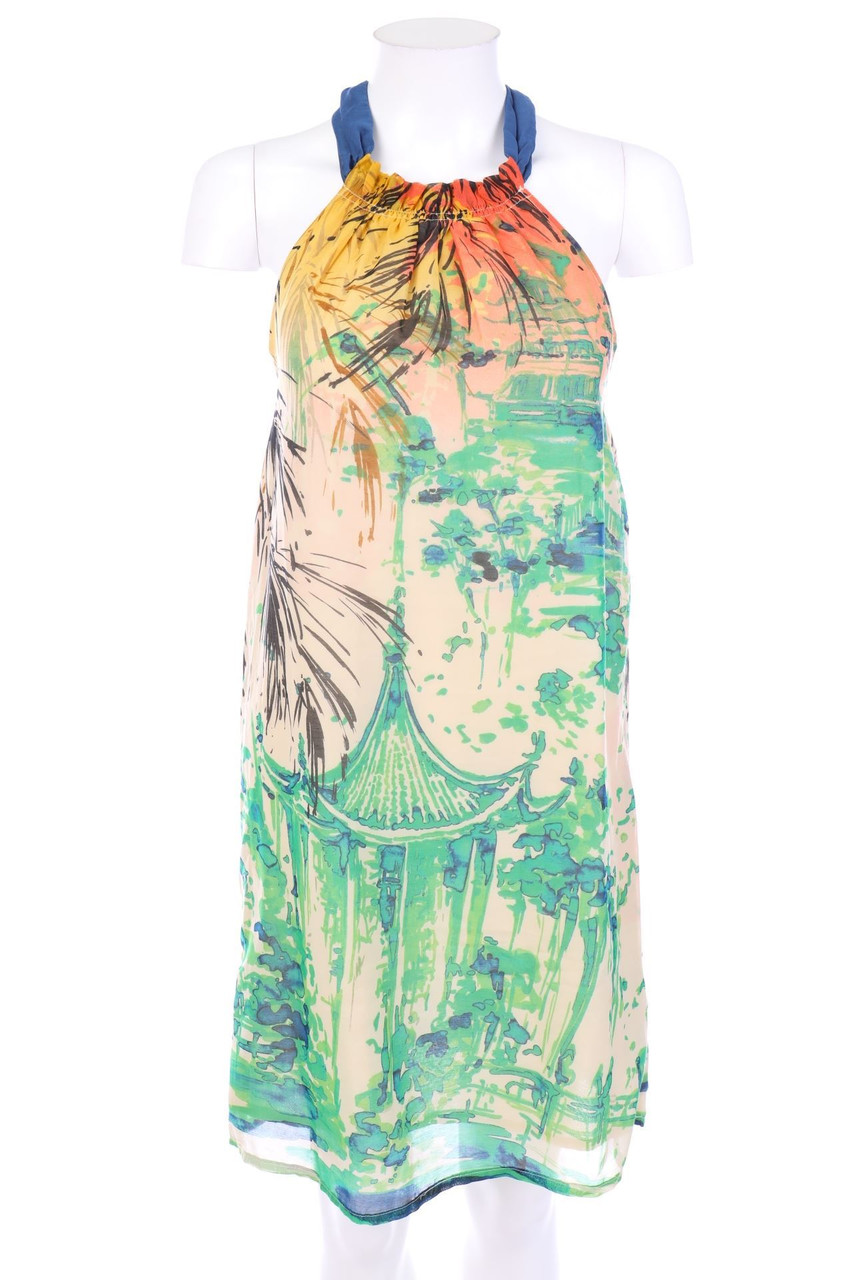 lavand. - Dress with Print - S