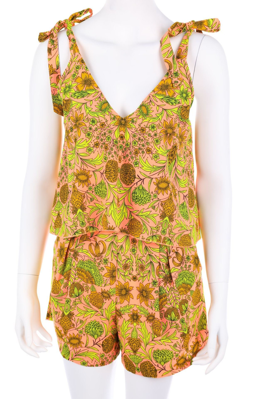 H&M - Playsuit mit Print - D 36