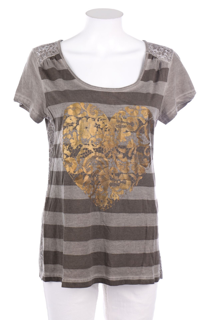 CPM the collection! - Shortsleeve Blouse with Print - M