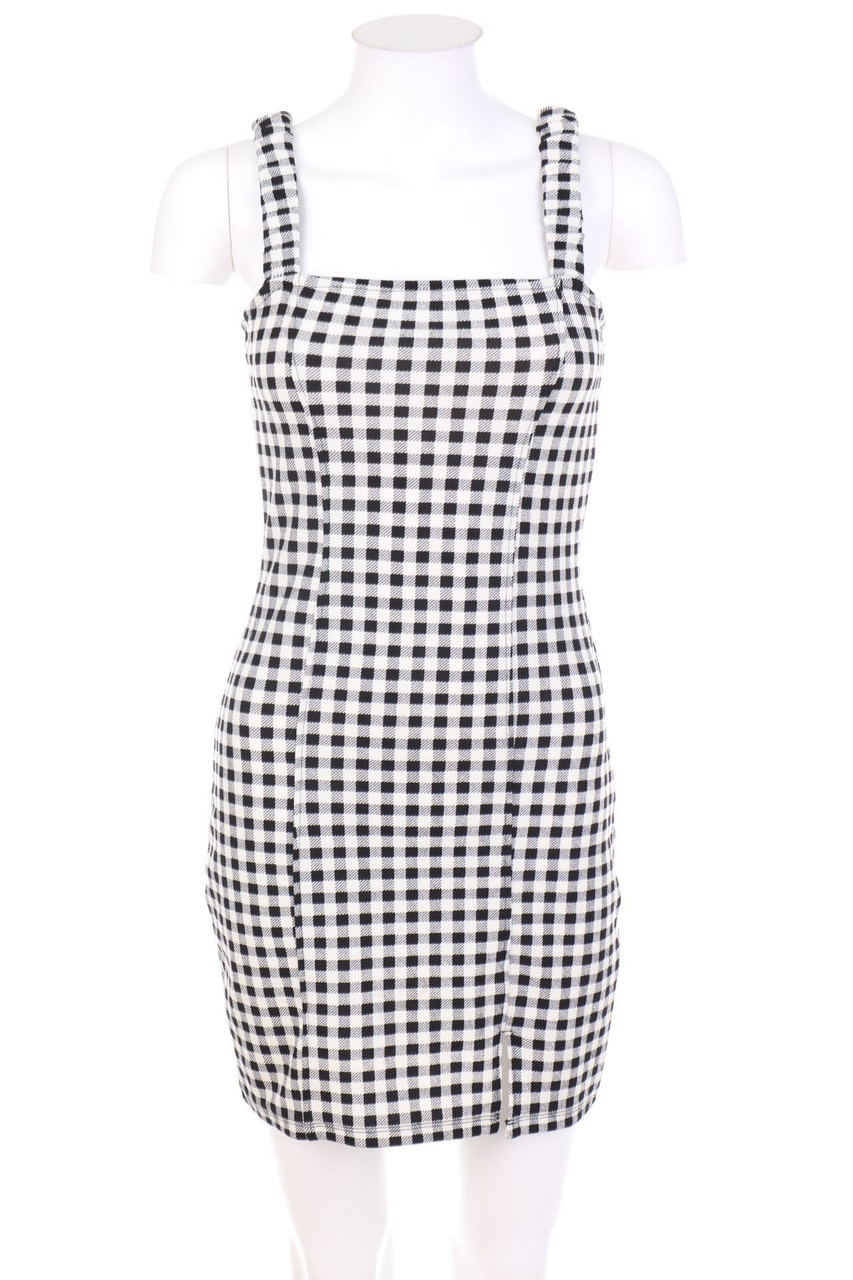 H&M DIVIDED - Minikleid mit Karo-Muster - S