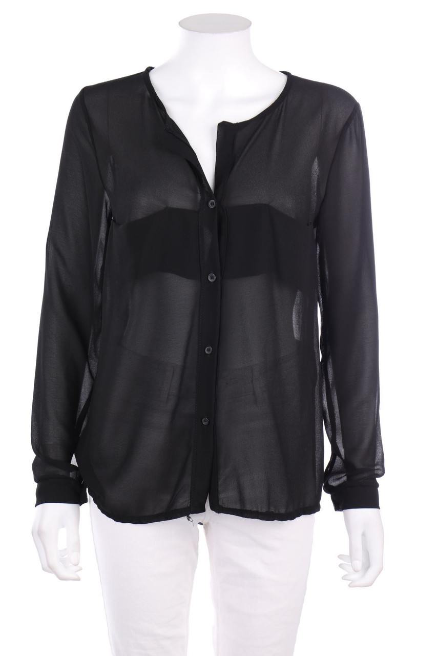 MILLY - Blouse with Patch Pockets - D 40