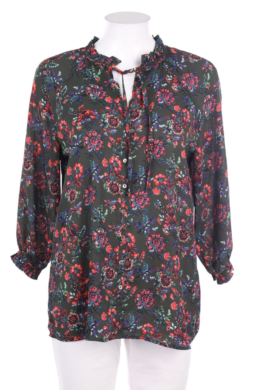 ESPRIT - Bluse mit Rüschen - D 38