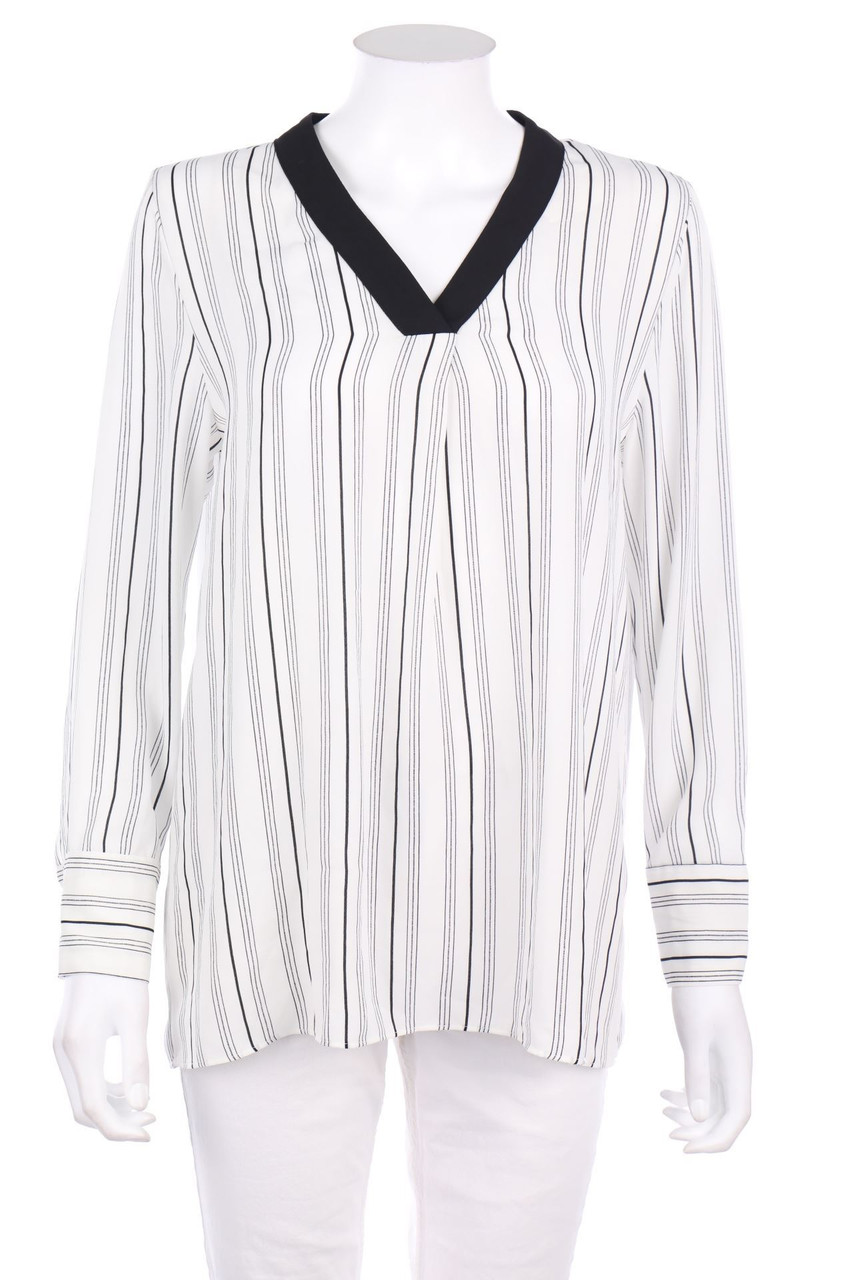 No Label - Blouse with Stripes - M