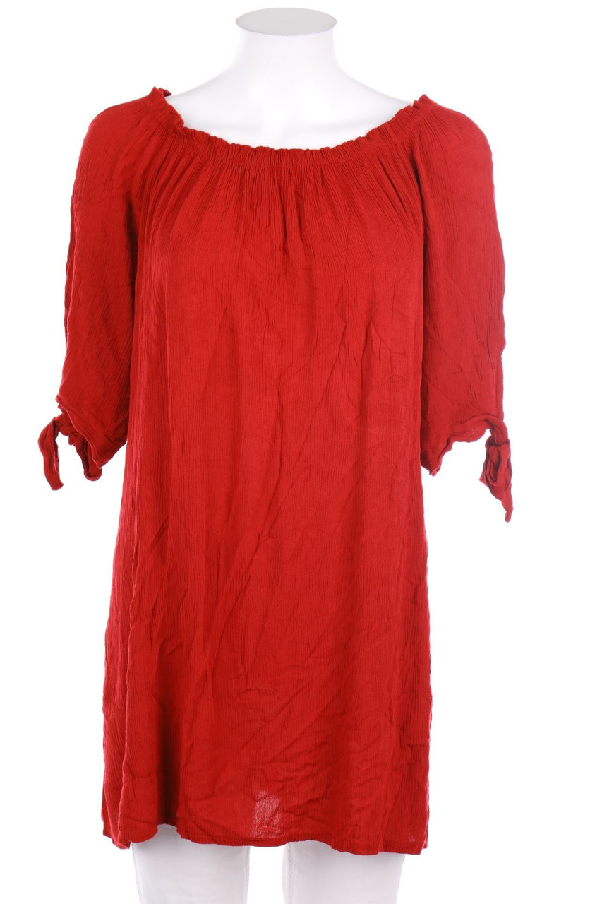 No Label - Shortsleeve-Shirt with Bow - M