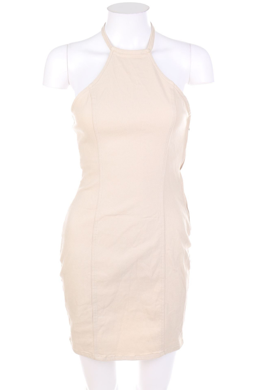 H&M DIVIDED - Denim-Neckholder-Kleid - D 34