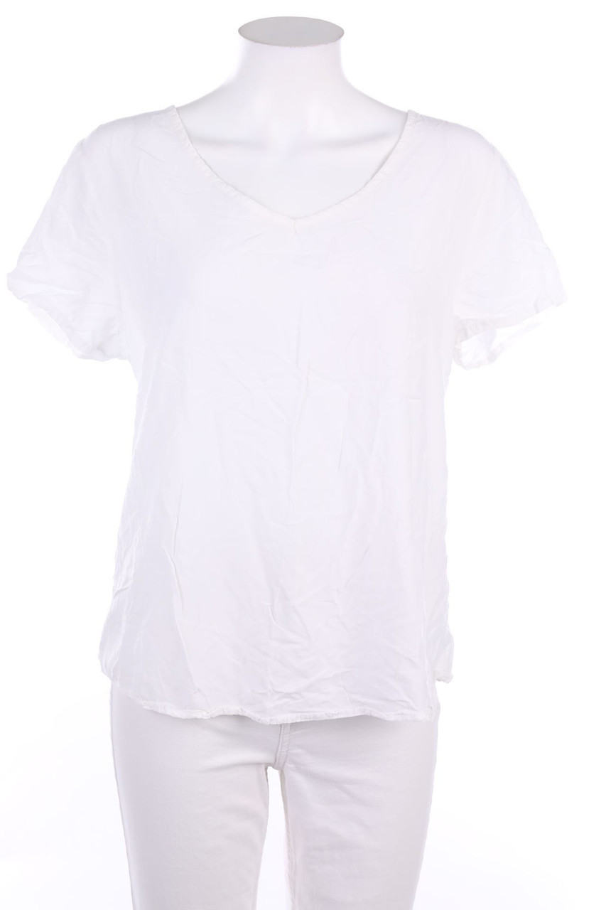 zebra - Shortsleeve Blouse, Viscose - M