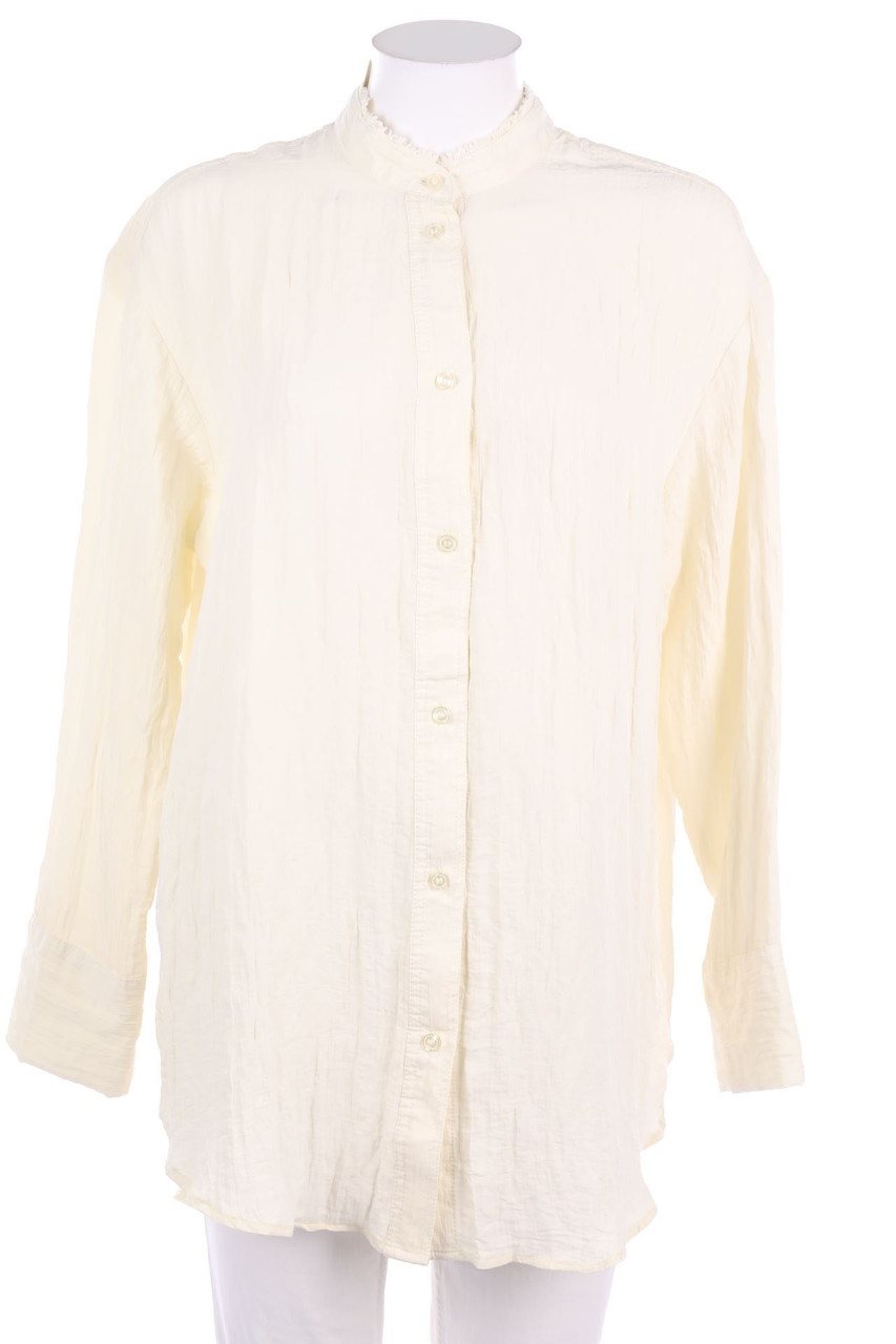 H&M - Oversize-Bluse mit Stehkragen - M