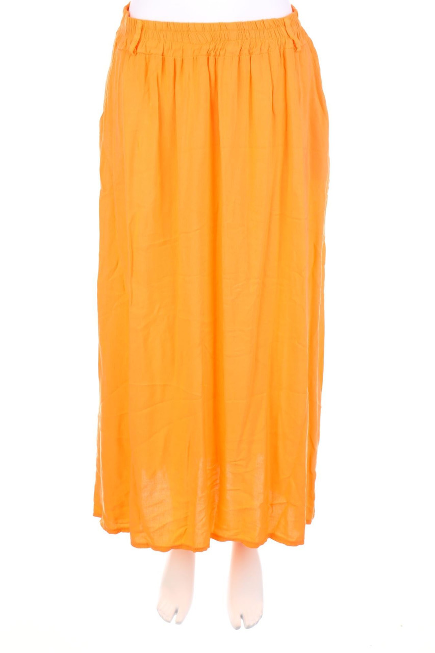 NEW COLLECTION - Midirock mit Leinen - S