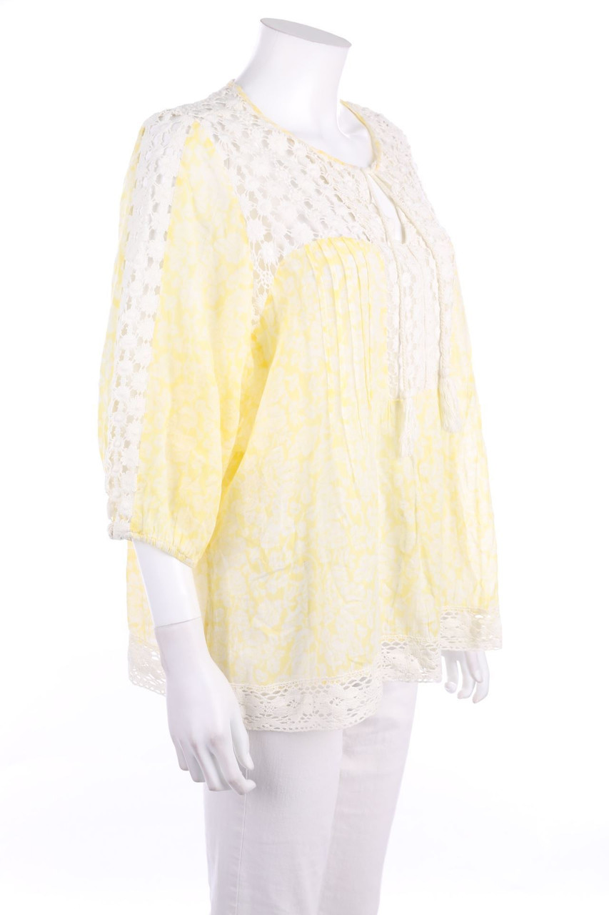Derhy - Blouse with Lace - S