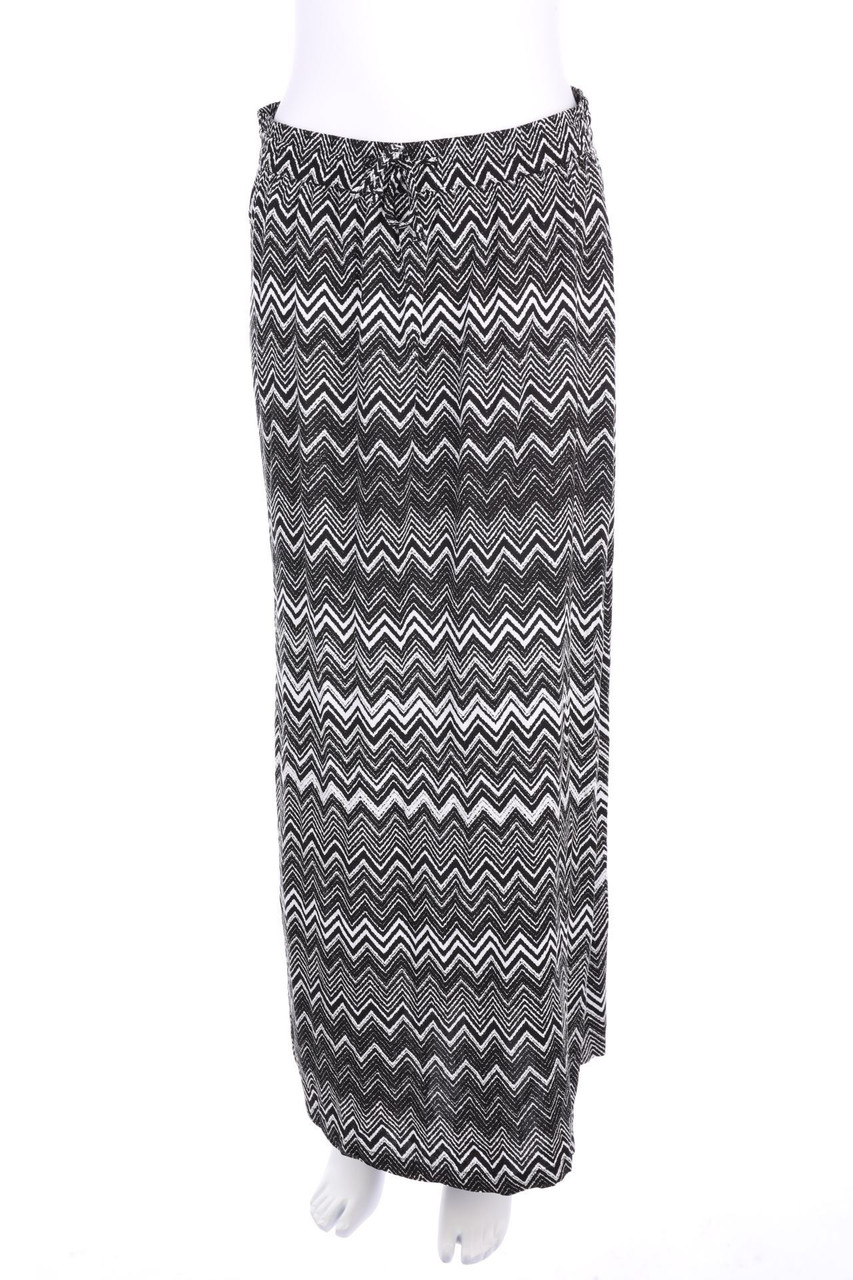 blue motion - Skirt with Zig Zag Pattern - D 40-42
