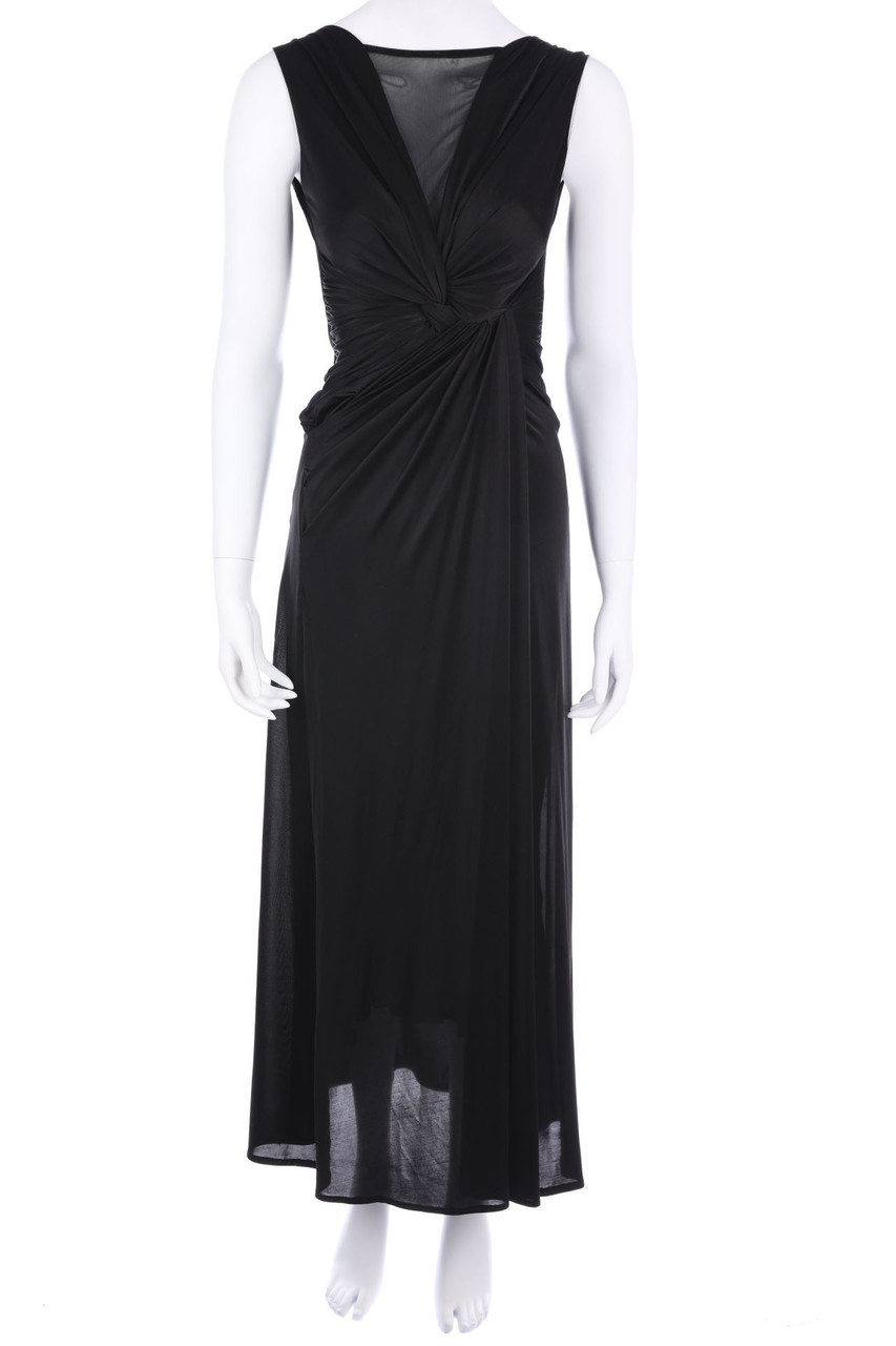No Label - Evening Gown with Mesh Insert - D 34