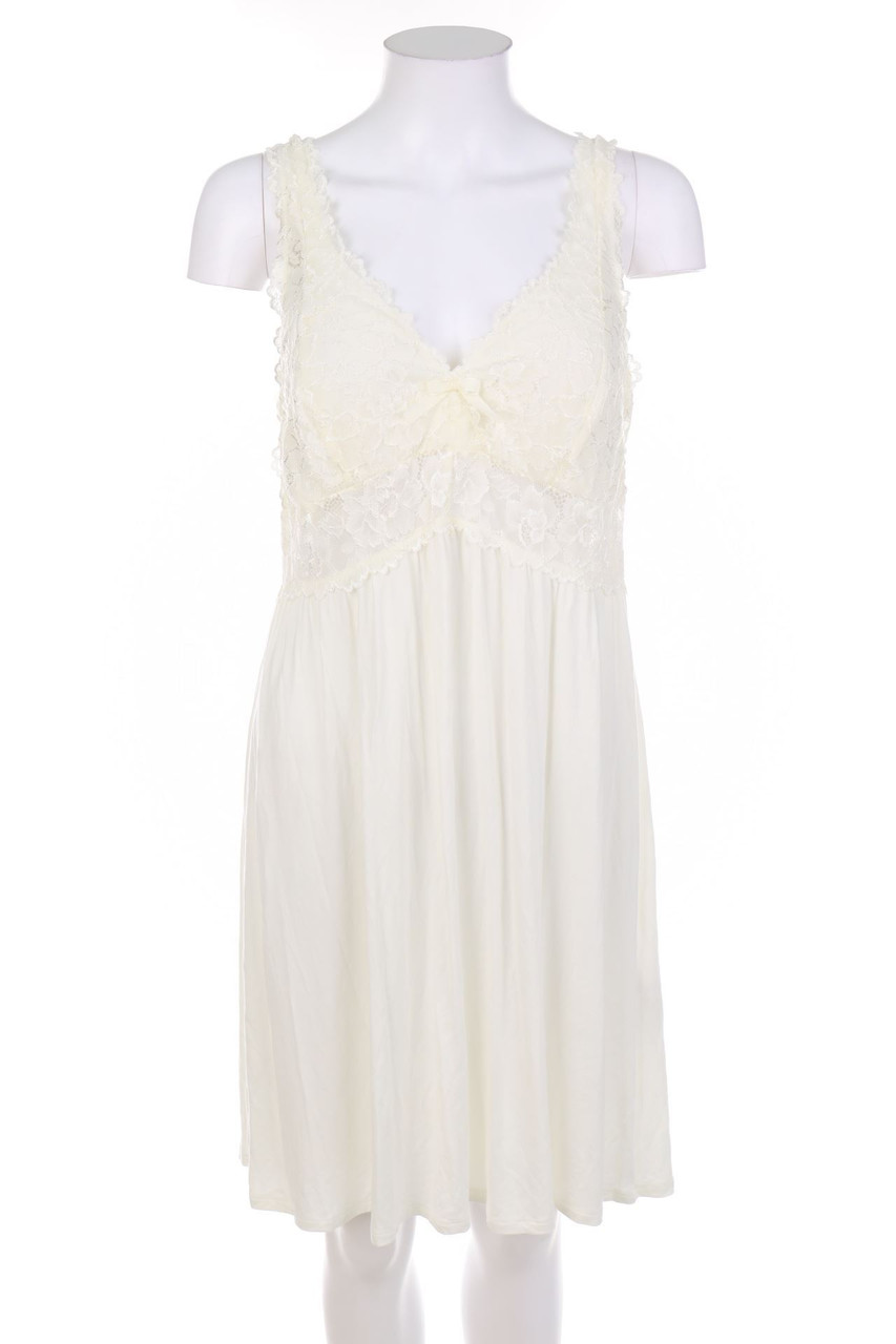 hunkemöller - Minikleid mit Spitzen-Einsatz - L