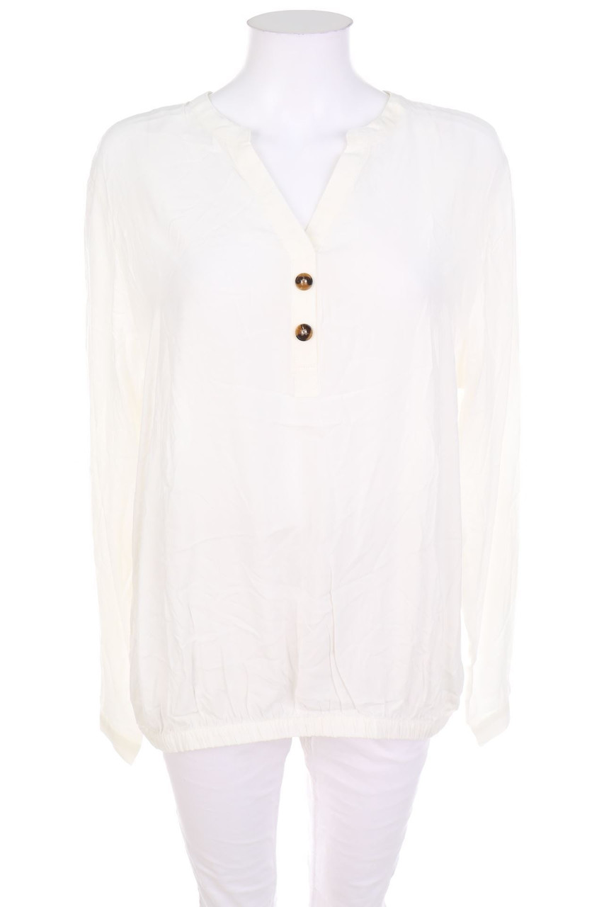 BROADWAY - Bluse mit Roll-up-Manschette - XL