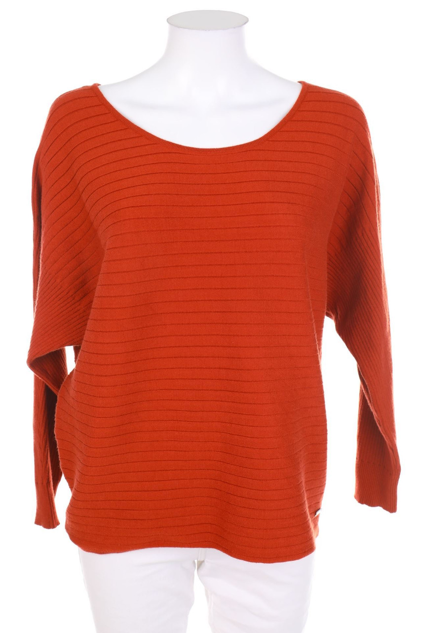 BROADWAY - Batwing-Pullover mit Streifen - M