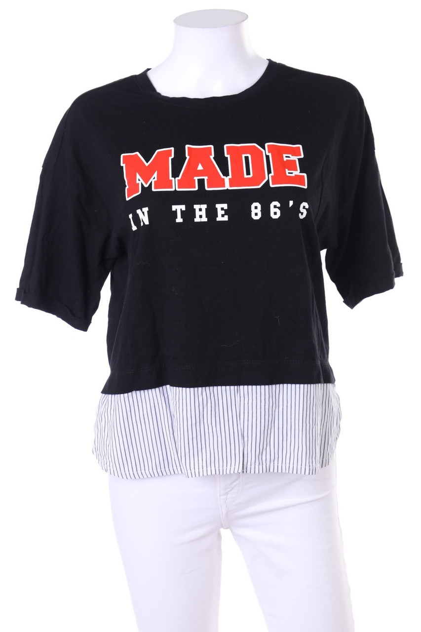 RESERVED - Shortsleeve-Shirt, Layer Look - M