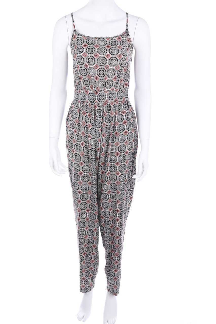No Label - Jumpsuit with Ethno Print - D 34