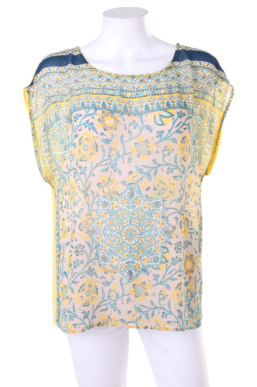 ZARA - Bluse mit Print - M