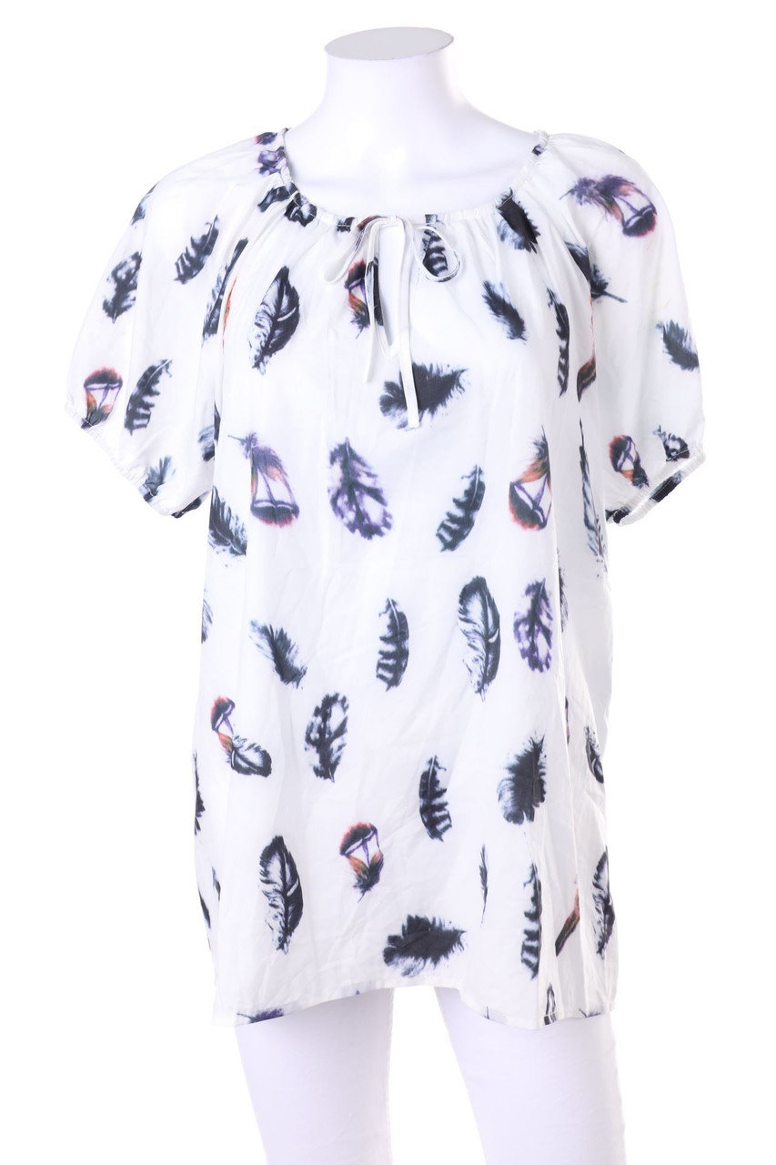 SHEILAY - Tunika-Bluse mit Print - XXL