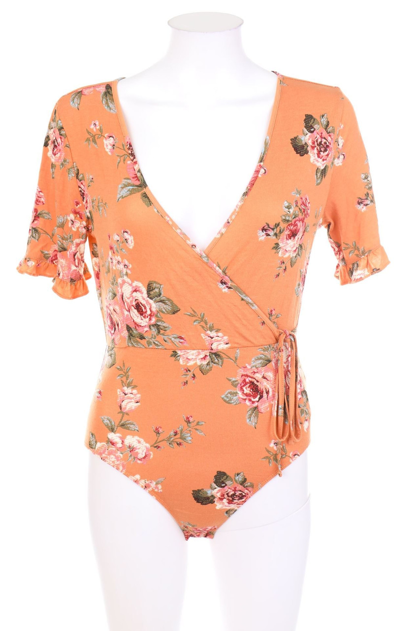 FOREVER 21 - Body mit Blumen-Print - L