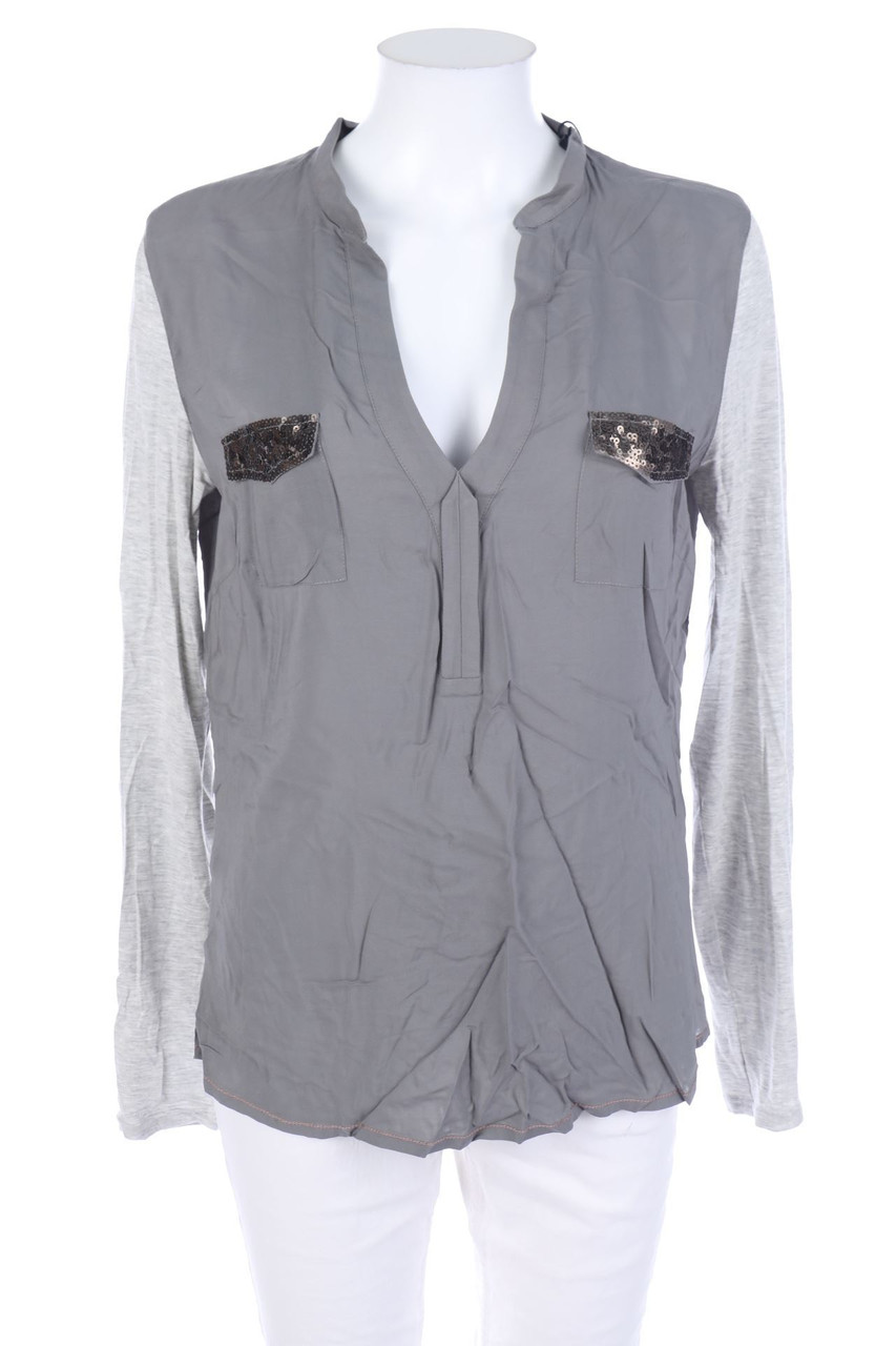 ARQUEONAUTAS - Bluse mit Pailletten - M