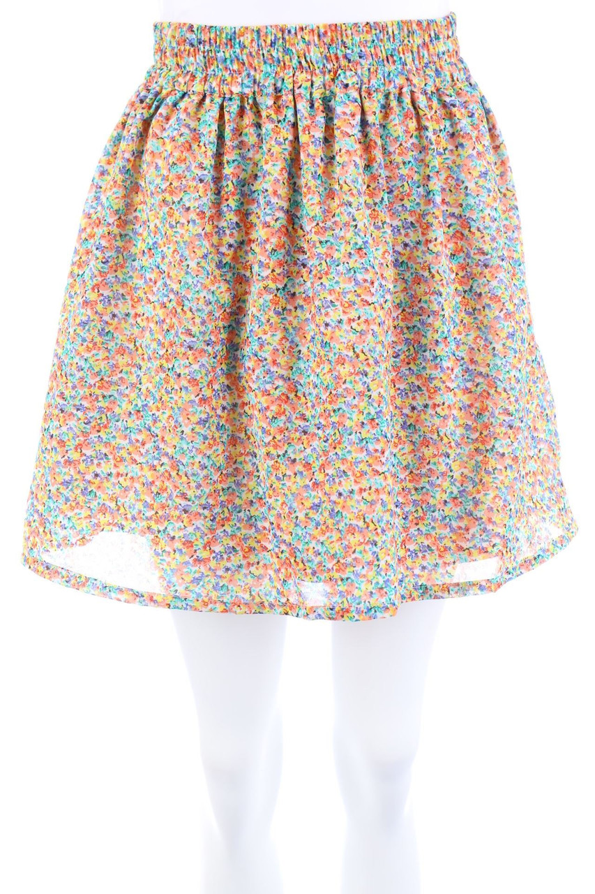 COMPANIA FANTASTICA - Skirt with Flower Print - S
