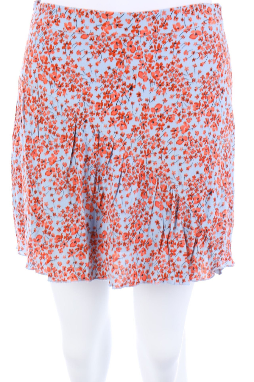 H&M - Minirock mit floralem Muster - D 38