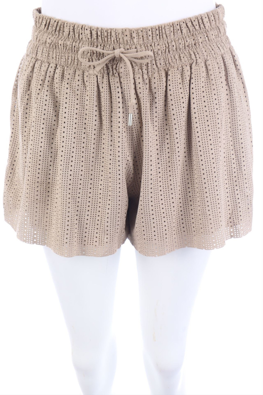 ZARA TRF - Faux Leather Shorts - S