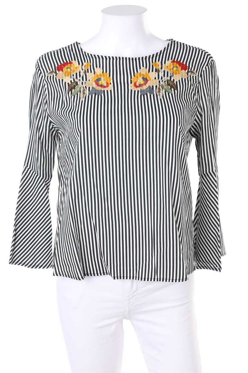 PULL&BEAR - Bluse mit Streifen - M