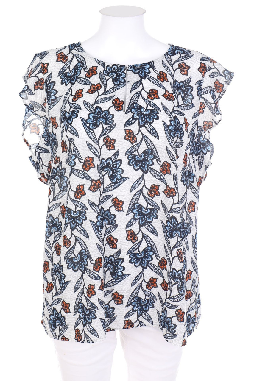 Yessica by C&A - Print-Volant-Bluse mit Keyhole - D 44