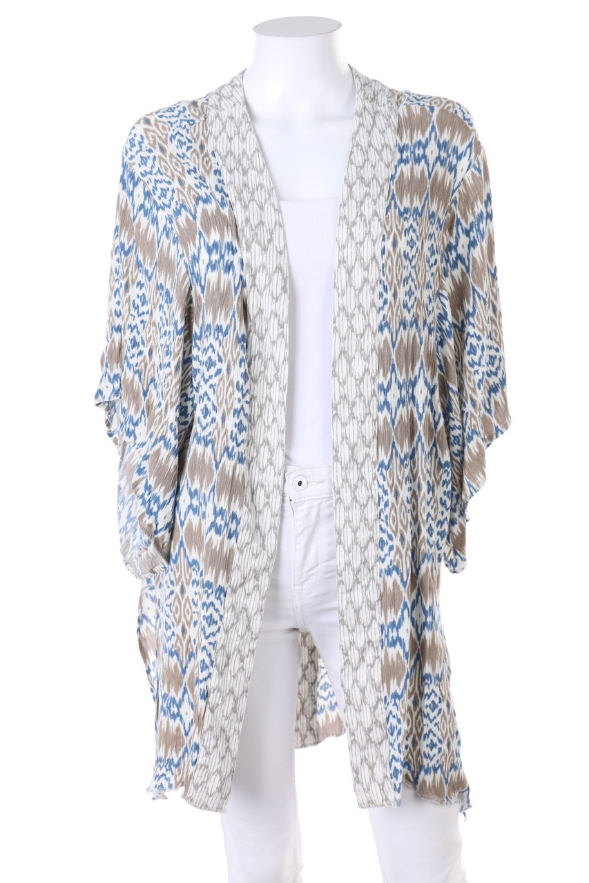 KOCCA - Hippie-Cardigan with Ethno Print - S