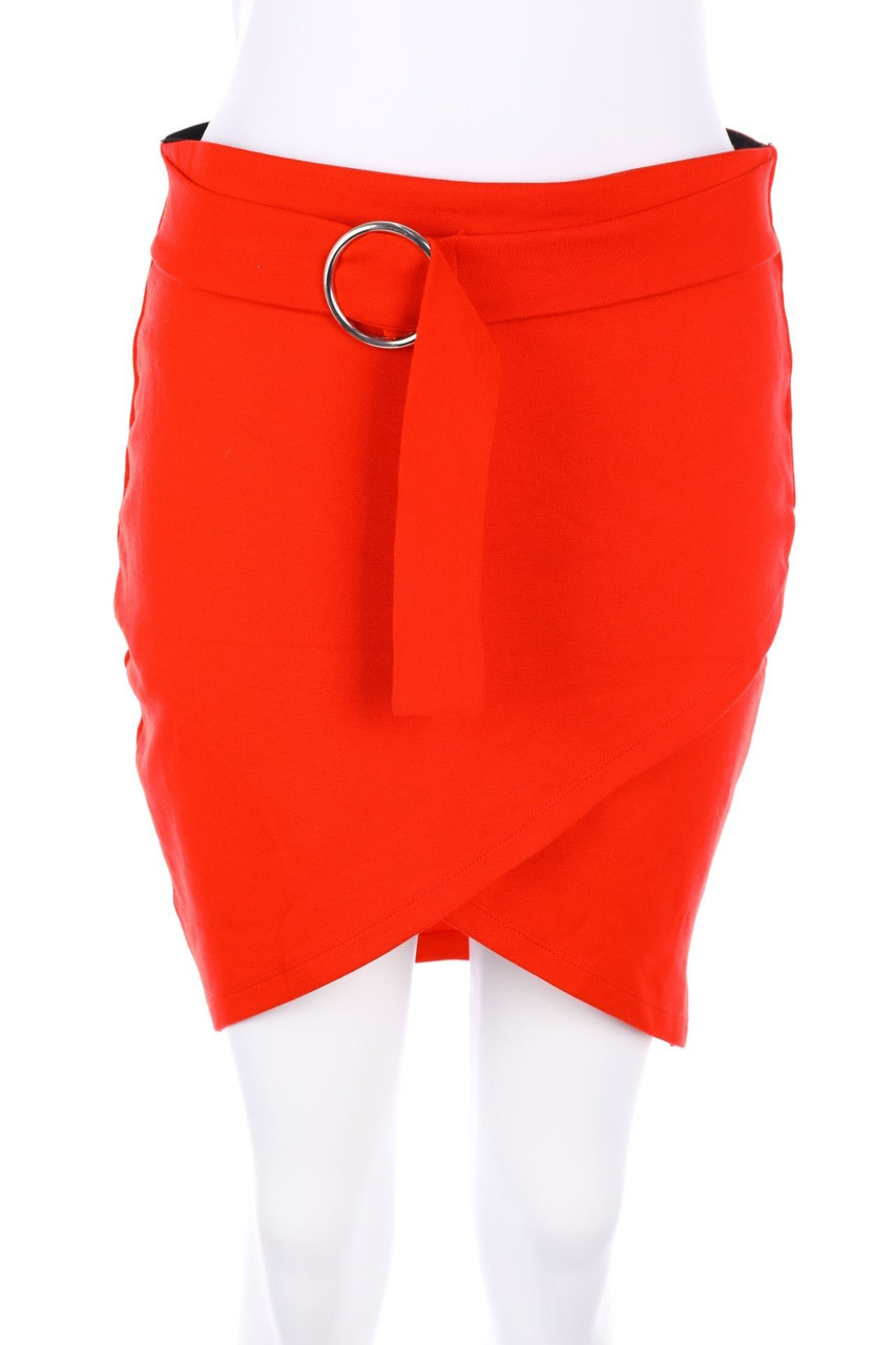 WOMEN ONLY - Skirt with Wrap-Effect - L